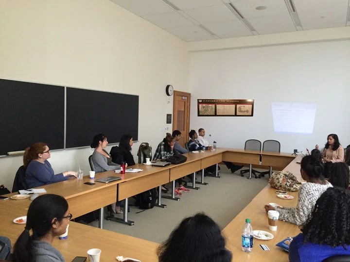 Workshop on entrepreneurship at Harvard Law School